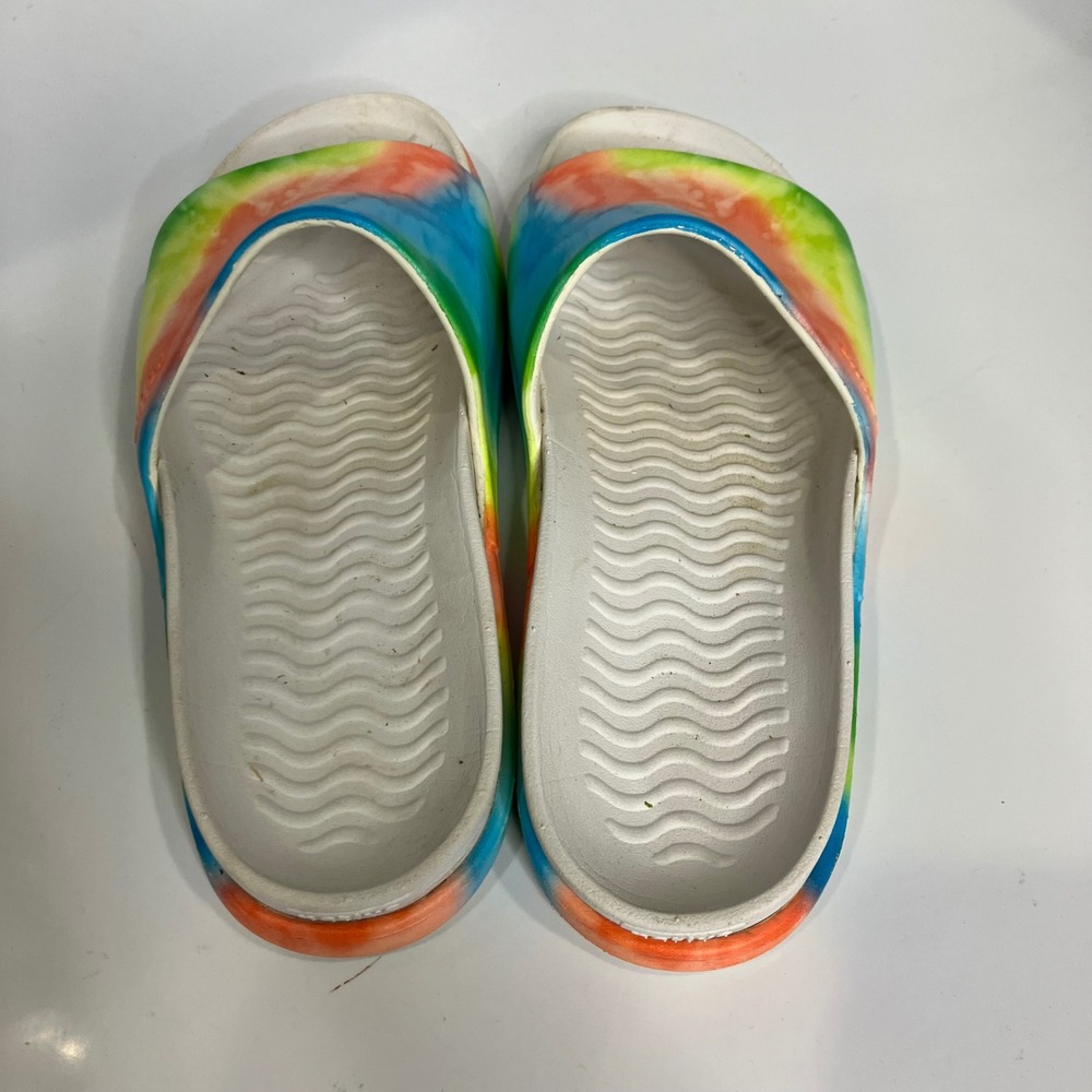 Native Spencer LX rainbow tie dye slides casual summer beach - Picture 7 of 9